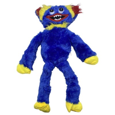 Jucarie de plus Huggy Wuggy colorat albastru 42 cm foto