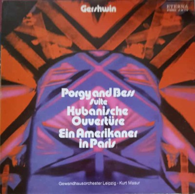 Disc vinil, LP. Porgy And Bess Suite. Kubanische Ouverture. Ein Amerikaner In Paris-Gershwin, Gewandhausorc-289426 foto