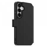 Husa pentru Samsung Galaxy S25 S931, PanzerGlass, Care Feature Kickstand Wallet, Neagra