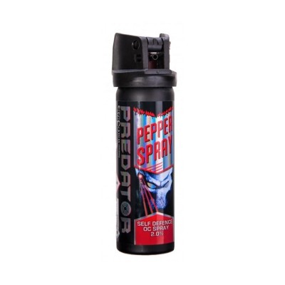 Spray cu piper DEPOX&amp;reg;, Predator Defense, jet, auto-aparare, 75 ml, negru foto