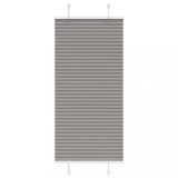 vidaXL Jaluzea plisată Antracit 55x150 cm Lățime țesătură 54,4 cm