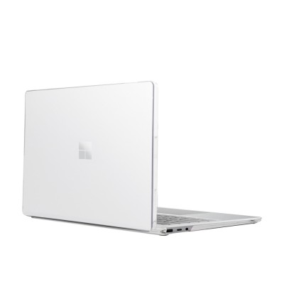 Carcasa laptop Kwmobile pentru Microsoft Surface Laptop 5/Surface Laptop 4, Transparent, Plastic, KWM000024UQ001C foto