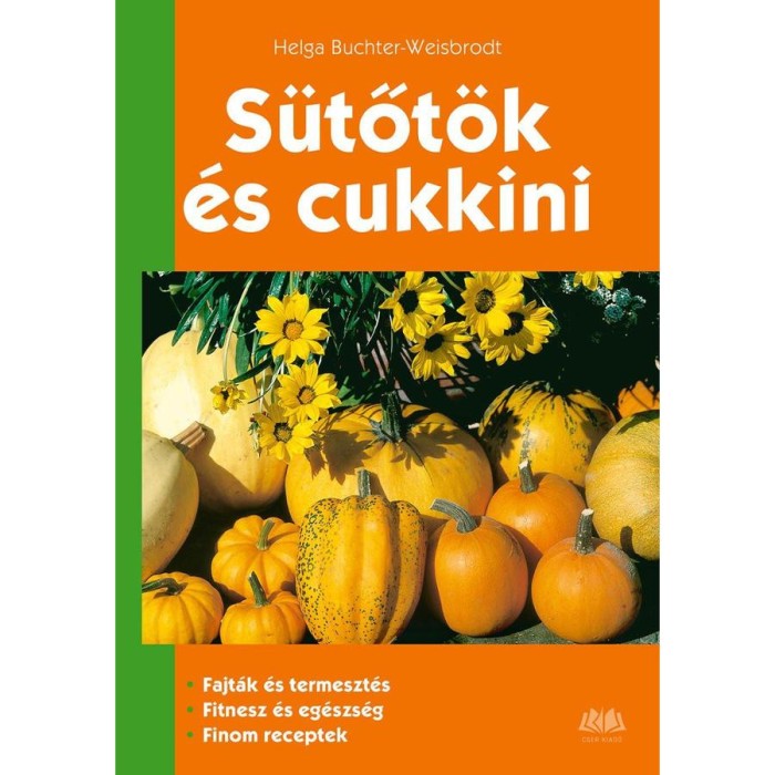 S&uuml;tőt&ouml;k &eacute;s cukkini - Helga Buchter-Weisbrodt