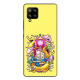 Husa compatibila cu Samsung Galaxy A42 5G Silicon Gel Tpu Model Adventure Time Poster
