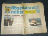 ZIARUL OBSERVATORUL MILITAR 18 24 AUGUST 1998