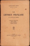 HST C3487 La critique francaise a la fin du XIXe siecle 1926