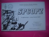HOPCT 15204 CARICATURA-POLONIA --CARTE POSTALA RADIO AMATOR / RADIOAMATORI -CIRCULATA