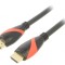 Cablu HDMI 1.4 1.8m Negru