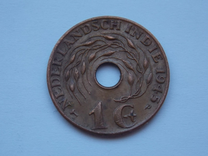 1 CENT 1945-P INDIILE OLANDEZE