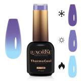 Oja Semipermanenta Termica 3 Culori LUXORISE ThermoCool - Secret Place 10ml