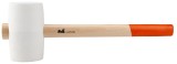 Ciocan Cauciuc Alb Coada Lemn / 0.35Kg