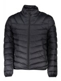 Cumpara ieftin Jacheta matlasata barbati, cu 2 buzunare exterioare, fara gluga, logo, negru, 2XL, Napapijri