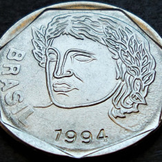 Moneda 25 CENTAVOS - BRAZILIA, anul 1994 * cod 151 A
