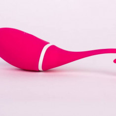 Irena - Ou vibrator cu aplicație, roz, 16 cm