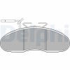 DELPHI LP1105 set placute frana,frana disc