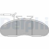 DELPHI LP1105 set placute frana,frana disc