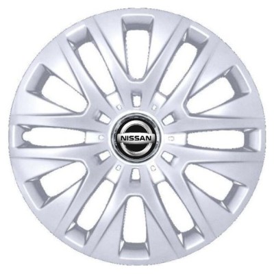 Set 4 Capace Roti 16 inchi (R16), Compatibile Cu Nissan, Model 429 foto