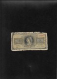 Grecia 1000 drahme drachmai 1942 seria259052 uzata