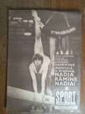 Revista Sport nr. 11 / 1978 - Coperta si articol Nadia Comaneci / CSP