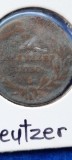 AUSTRIA 1 KREUZER 1780 S CUPRU, Europa, Cupru (arama)