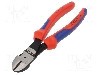 Clesti laterali, pentru taiere, 180mm, otel, KNIPEX - 74 02 180
