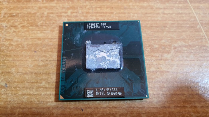 CPU Laptop Intel SL9WT 1.6Ghz Celeron M 520