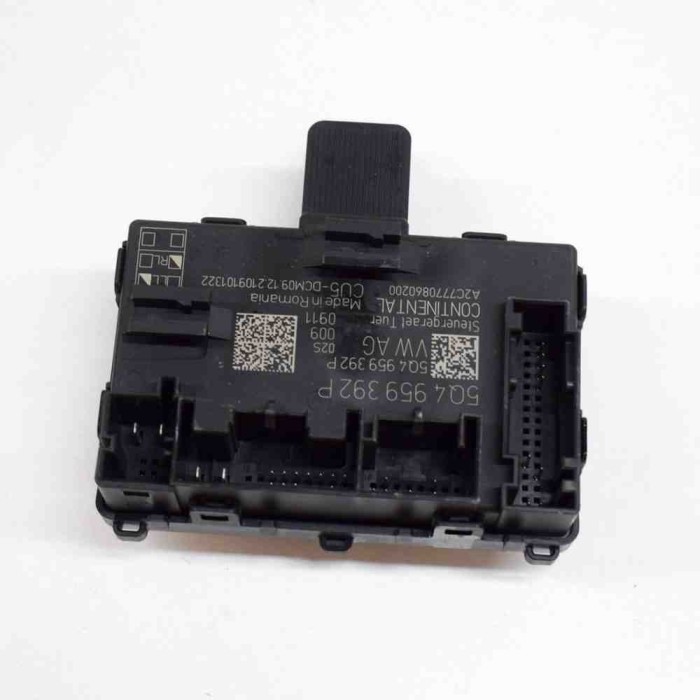 Modul de control ușă dreapta față SKODA OCTAVIA IV NX3, NN3 2022 OEM: 5Q4959392P,A2C7770860200 20871547