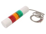 Coloană de Semnalizare LED Roșu/Ambră/Verde