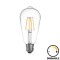 Lampa LED ST64 Bec dimmabil 8W E27 Transparent