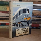 DINU STEFAN - LOCOMOTIVE DIESEL ELECTRICE * VOL. 1 , EDITIA A II-A , 1964 *