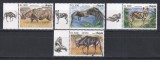 Angola 2018 - Faună - Specii pe cale de dispariție, Serie cu Tapsuri pe St&acirc;nga, MNH