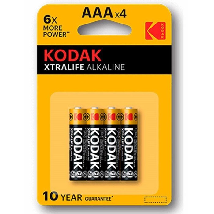 Alkaline&nbsp;Batt.&nbsp;Kodak&nbsp;Xtralife&nbsp;AAA&nbsp;LR3&nbsp;(4)#