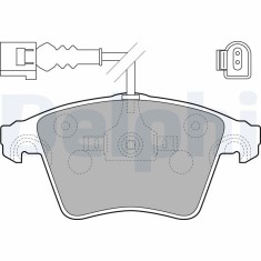 DELPHI LP1914 set placute frana,frana disc