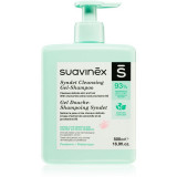 Suavinex Syndet Cleansing Gel-Shampoo sampon pentru copii 2 in 1 500 ml