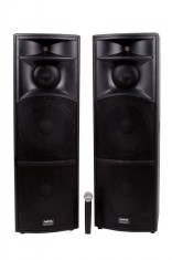 Set boxe active NRS 2020, 920W,Statie, Microfon Wifi,4 Subwoofere de 12 inch. foto