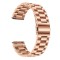 Curea din metal, compatibila Amazfit Active, telescoape Quick Release, Rose Gold