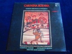 Clemencic Consort - Carmina Burana , vol. 1_ vinyl,LP_ Harmonia Mundi (Franta) foto