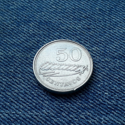 1o - 50 Centavos 1980 Mozambic / primul an de batere foto