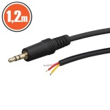 Cumpara ieftin Cablu JACK3,5 stereo JACK fisa1,2 m