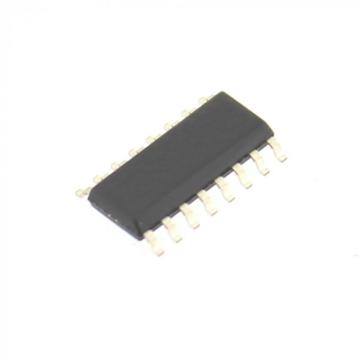 Circuit integrat, interfa&amp;#355;a, SO16, SMD, full duplex, RS232, STMicroelectronics - ST232BDR