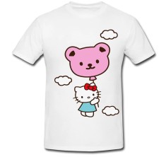 Tricou &amp;quot; Hello Kitty Flag &amp;quot; foto