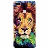 Husa silicon pentru Huawei P9 Lite, Colorfull Lion