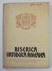 BISERICA ORTODOXA ROMANA , BULETINUL OFICIAL AL PATRIARHIEI ROMANE , ANUL CI , NR. 3-4 , MARTIE - APRILIE , , 1983