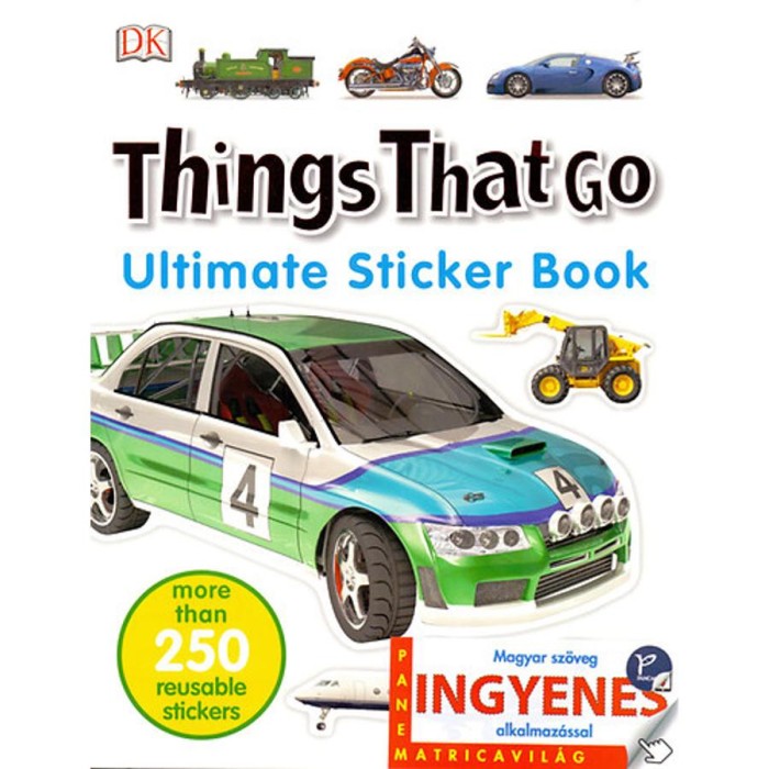Things That Go matricavil&aacute;g - angol nyelvű matric&aacute;s foglalkoztat&oacute;