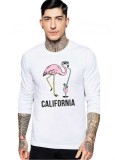 Cumpara ieftin Bluza barbati alba - California - XL, THEICONIC