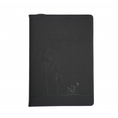 Agenda Pufo A5 nedatata, Couple&#039;s Diary, 145 pagini, 21 x 15 cm, negru