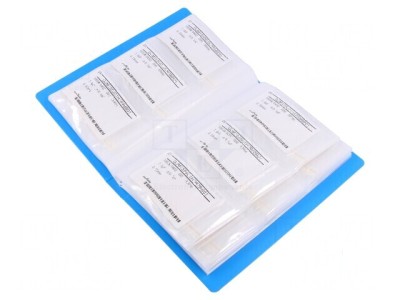 Set de condensatoare ceramice SMD 0402, 5,1pF&amp;divide;47pF, Serie GJM15 foto