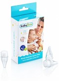 Rezerve Aspirator Nazal BabyJem, Silicon Moale, 10 Bucati, 0+ Luni