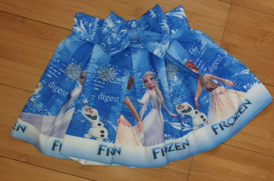 Set fata 2 piese bluza si fusta Disney Frozen Ana Elsa 2/3 ani nou foto