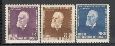 Romania.1942 Biroul International de Educatie-T.Maiorescu TR.71 foto